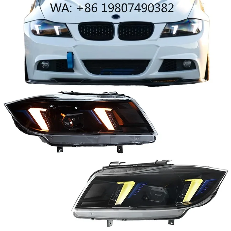 White Yellow Switchable DRL Full LED Front Headlight Parts
White Yellow Switchable DRL Full LED Front Headlight Parts