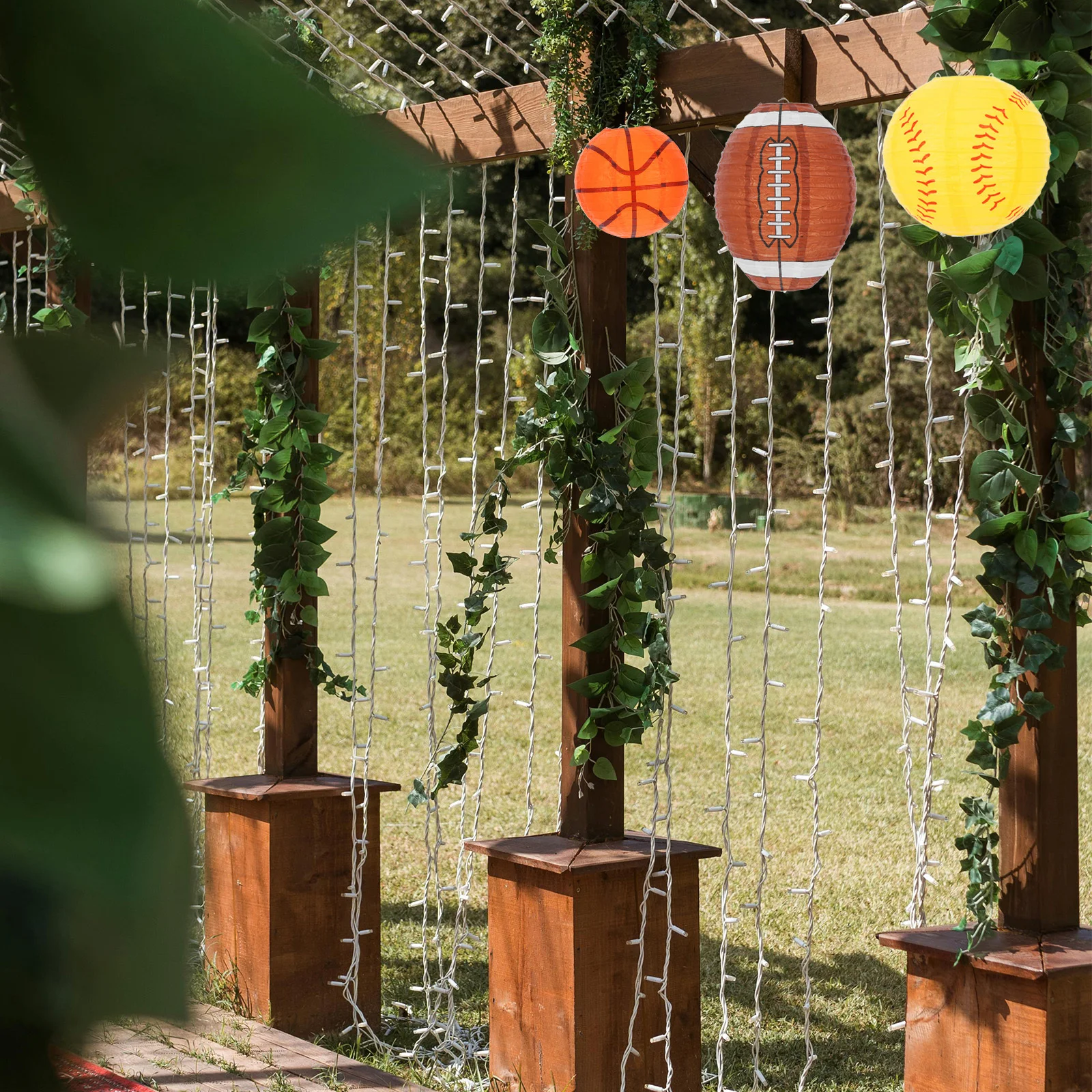 5Pcs Sports Ball Party Lanterns Creative Basketball Soccer Football Rugby Volleyball Hanging Decorations Football Decor
5Pcs Sports Ball Party Lanterns Creative Basketball Soccer Football Rugby Volleyball Hanging Decorations Football Decor