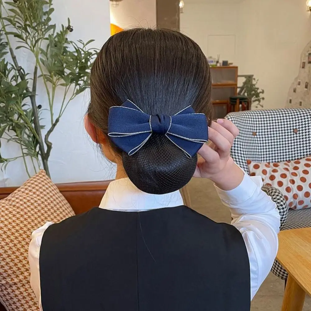 Vintage Ribbon Bowknot Spring Clip Korean Style Hairpin Hair Net Cover Hair Accessories Barrette Bun Snood Office
Vintage Ribbon Bowknot Spring Clip Korean Style Hairpin Hair Net Cover Hair Accessories Barrette Bun Snood Office
