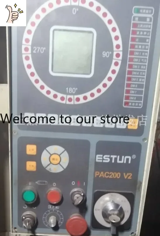 2026.5 Customized Genuine Spot PAC200 ESTUN Punch Press Pressure Controller Panel Upgraded To PAC300.
2026.5 Customized Genuine Spot PAC200 ESTUN Punch Press Pressure Controller Panel Upgraded To PAC300.
