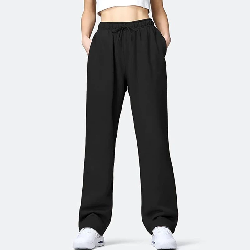 Women's Solid Color Loose Velvet Warmth Casual Trousers Sports Pants And Sweatpants.
Women's Solid Color Loose Velvet Warmth Casual Trousers Sports Pants And Sweatpants.
