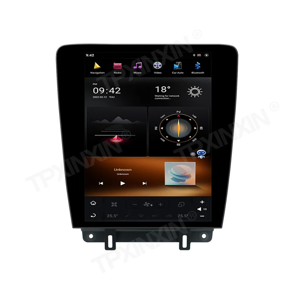 Android 13 Car Radio GPS Navigation For Ford Mustang 2009-2012 Carplay Multimedia Player 12.1" Touch Screen AC Control Head Unit
Android 13 Car Radio GPS Navigation For Ford Mustang 2009-2012 Carplay Multimedia Player 12.1" Touch Screen AC Control Head Unit