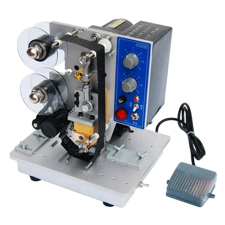 HP-241B Automatic Hot Stamping Coding Foil Printer Machine Plastic Bags Paper Label Card Expiry Date Batch Number Coder
HP-241B Automatic Hot Stamping Coding Foil Printer Machine Plastic Bags Paper Label Card Expiry Date Batch Number Coder