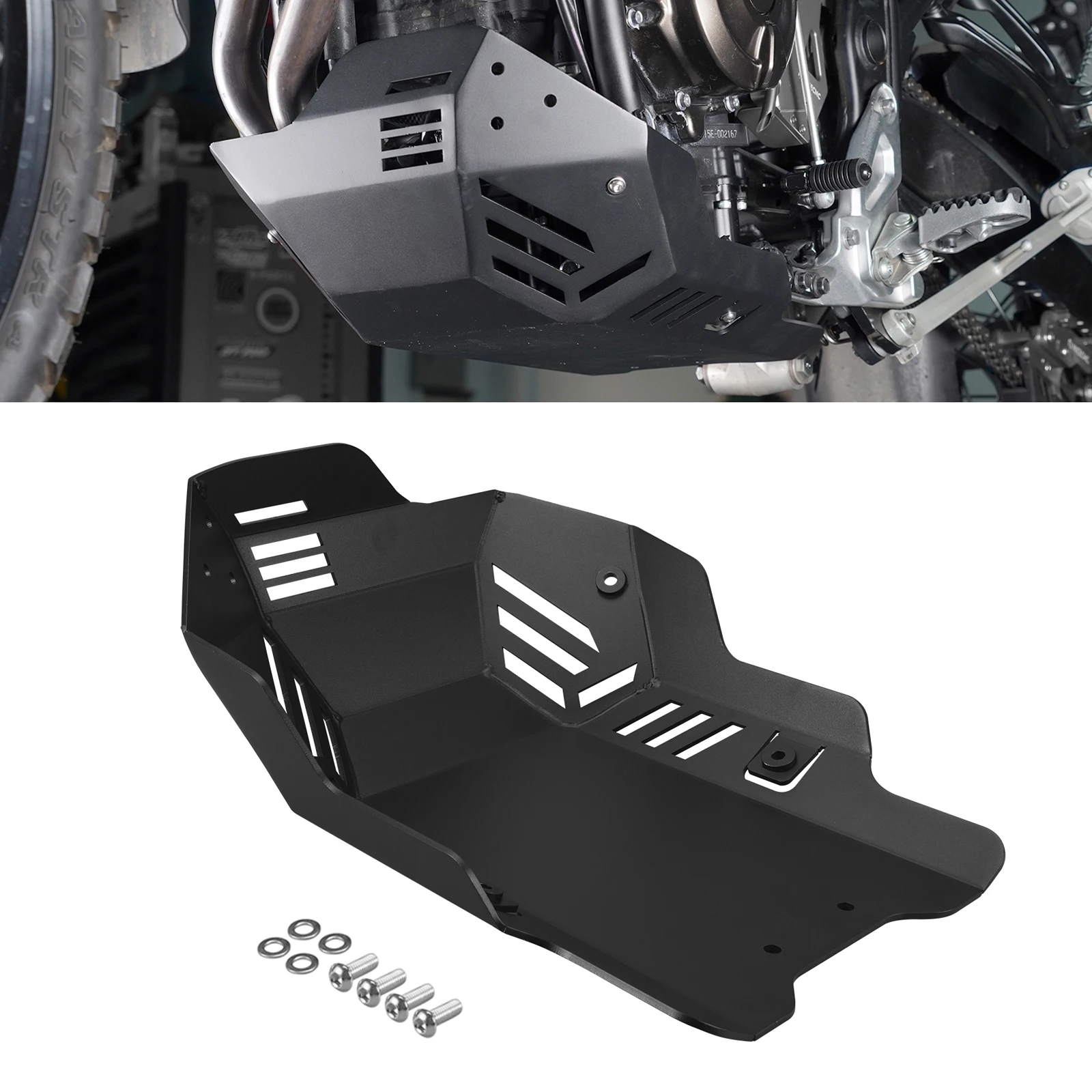 Motorcycle Engine Guard Bash Plate Skid Plate for Yamaha Tenere 700 2019 2020 2021 Tenere 700 Rally Edition 2020 2021
Motorcycle Engine Guard Bash Plate Skid Plate for Yamaha Tenere 700 2019 2020 2021 Tenere 700 Rally Edition 2020 2021