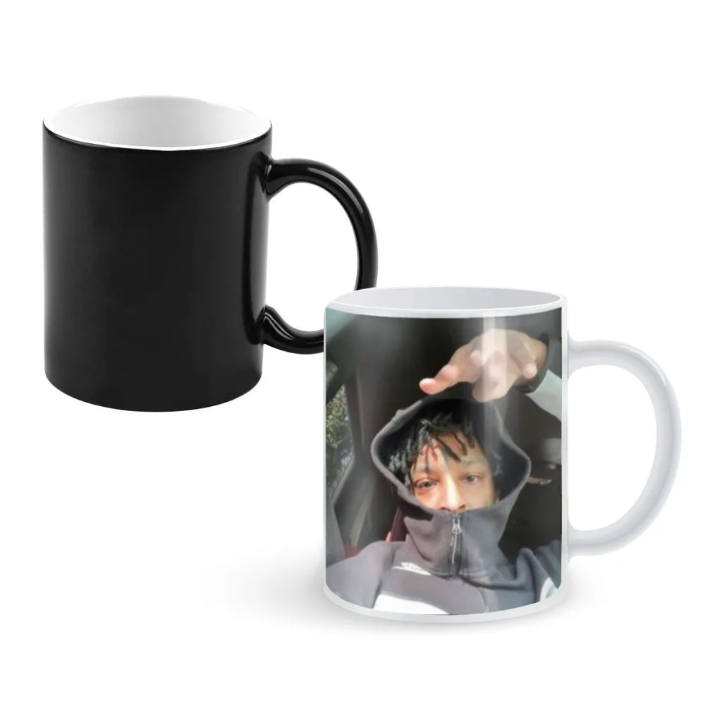 Rapper American Dream 21 S-Savage Creativity Change Color Chang mug Ceramic mug Hot Coffee Cup Breakfast Cup mug Friend Gift
Rapper American Dream 21 S-Savage Creativity Change Color Chang mug Ceramic mug Hot Coffee Cup Breakfast Cup mug Friend Gift