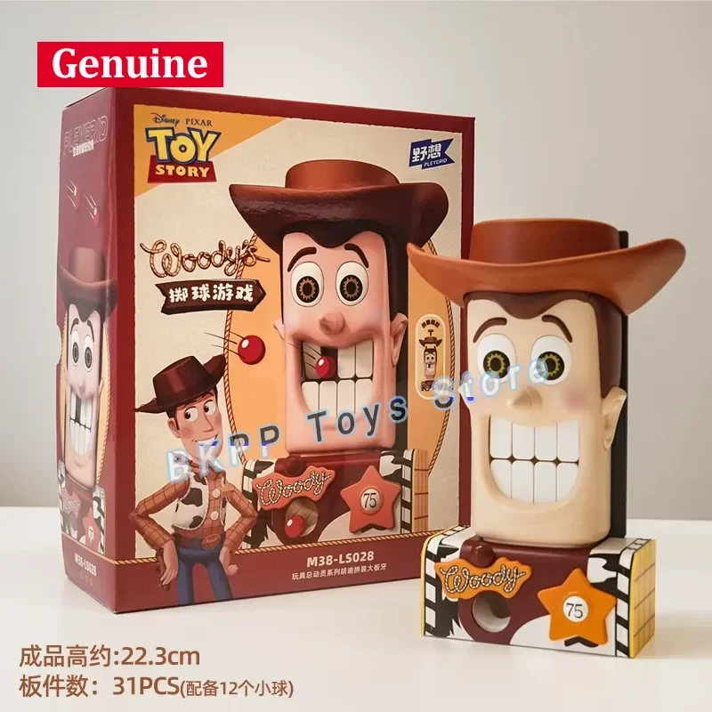 Hot Genuine Toy Story Woody Big Teeth Ball Game Building Block Model-Tabletop Bowling Game Toy Gift Collectible Toy For Fans
Hot Genuine Toy Story Woody Big Teeth Ball Game Building Block Model-Tabletop Bowling Game Toy Gift Collectible Toy For Fans