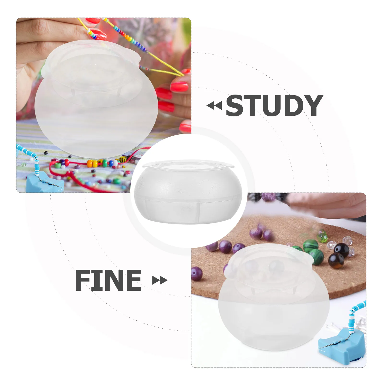 Beading Machine Bowl Tool for Diy Spinner Beads Jewelry Making Accessories Plastic Bowls
Beading Machine Bowl Tool for Diy Spinner Beads Jewelry Making Accessories Plastic Bowls