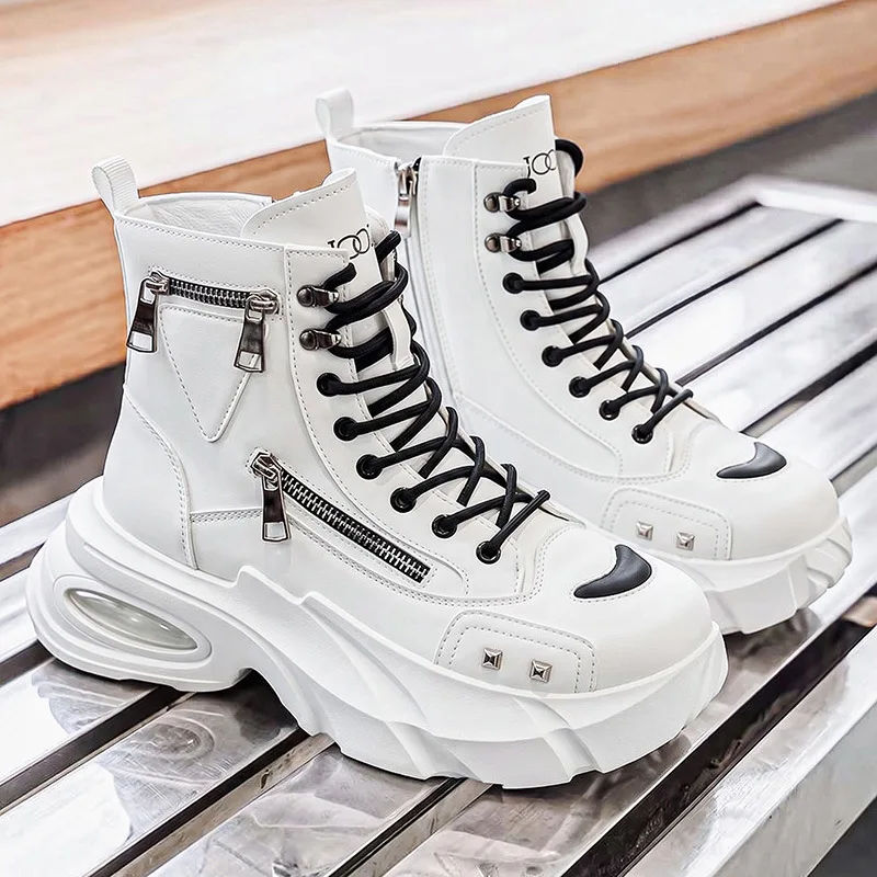 Size 46 Men's Shoes Outdoor High-top Men's Sneakers and Casual Shoes Fashion Comfortable Platform Shoes for Men Tenis Masculino
Size 46 Men's Shoes Outdoor High-top Men's Sneakers and Casual Shoes Fashion Comfortable Platform Shoes for Men Tenis Masculino