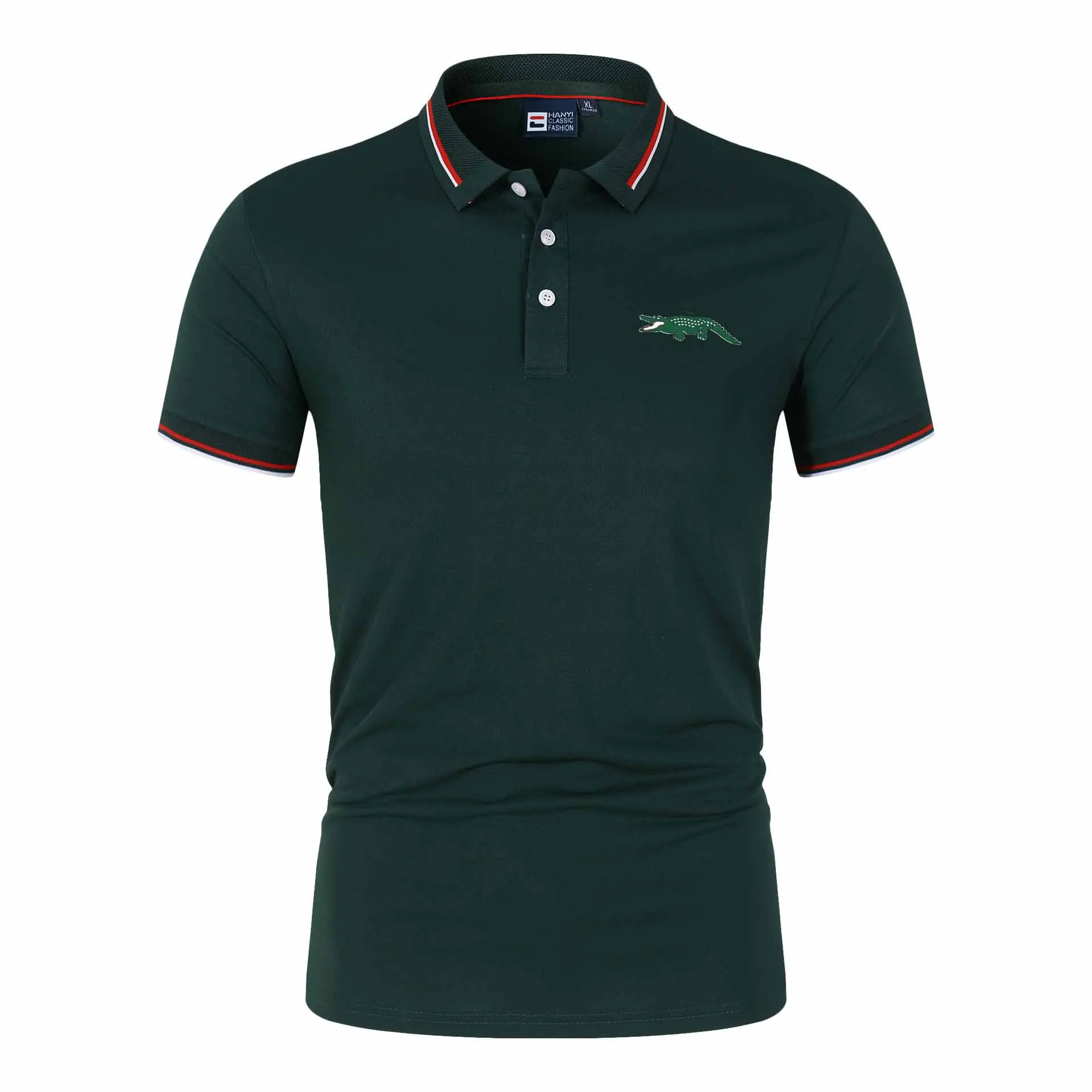 New Summer Polo Shirt Men Hot High Quality Men's Short Sleeve Top Business Casual Polo-shirt for Men
New Summer Polo Shirt Men Hot High Quality Men's Short Sleeve Top Business Casual Polo-shirt for Men