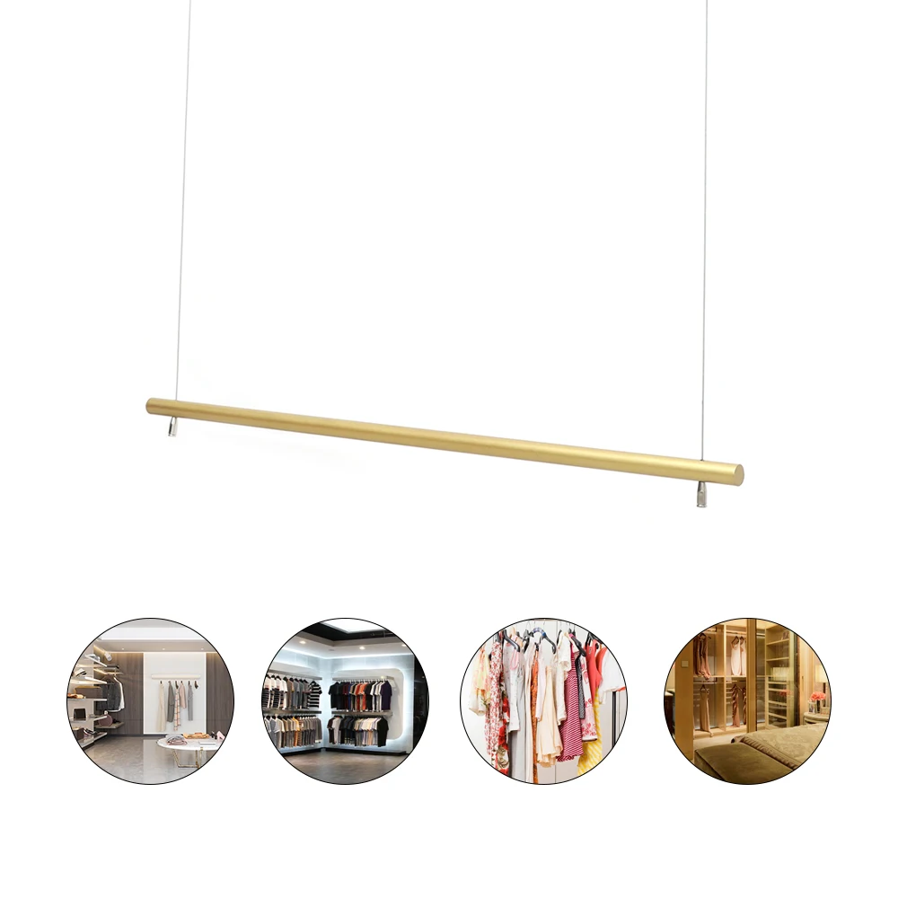 100cm Clothes Rack Ceiling Mounted Garment Bar, Retail Clothing Display Stand Multi-Purpose Hanging Rod, Height Adjustable
100cm Clothes Rack Ceiling Mounted Garment Bar, Retail Clothing Display Stand Multi-Purpose Hanging Rod, Height Adjustable