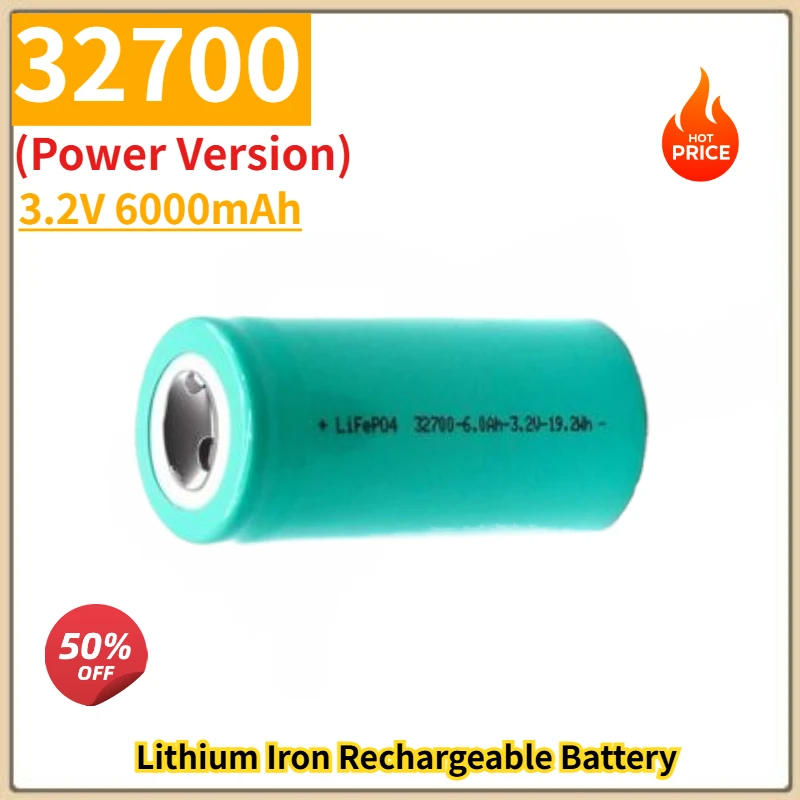 Brand New High Quality 32700 Lithium Iron Rechargeable Battery 3.2V 6000mAh (Power Version)
Brand New High Quality 32700 Lithium Iron Rechargeable Battery 3.2V 6000mAh (Power Version)