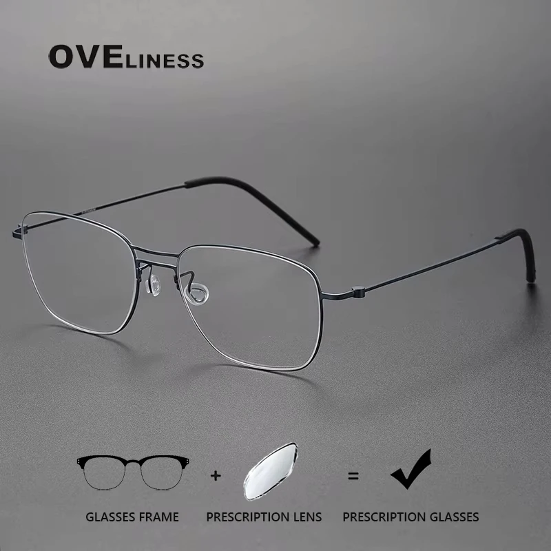 2025 pure Titanium Glasses Frame Men Square Retro Prescription Eyeglasses frames Women myopia Spectacles Optical Myopia Eyewear
2025 pure Titanium Glasses Frame Men Square Retro Prescription Eyeglasses frames Women myopia Spectacles Optical Myopia Eyewear