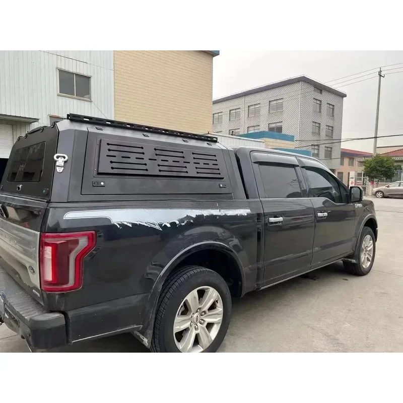 KQX Aluminum Alloy Steel Hard Top Pickup Canopy with Glass 5.5ft 6.5ft
KQX Aluminum Alloy Steel Hard Top Pickup Canopy with Glass 5.5ft 6.5ft
