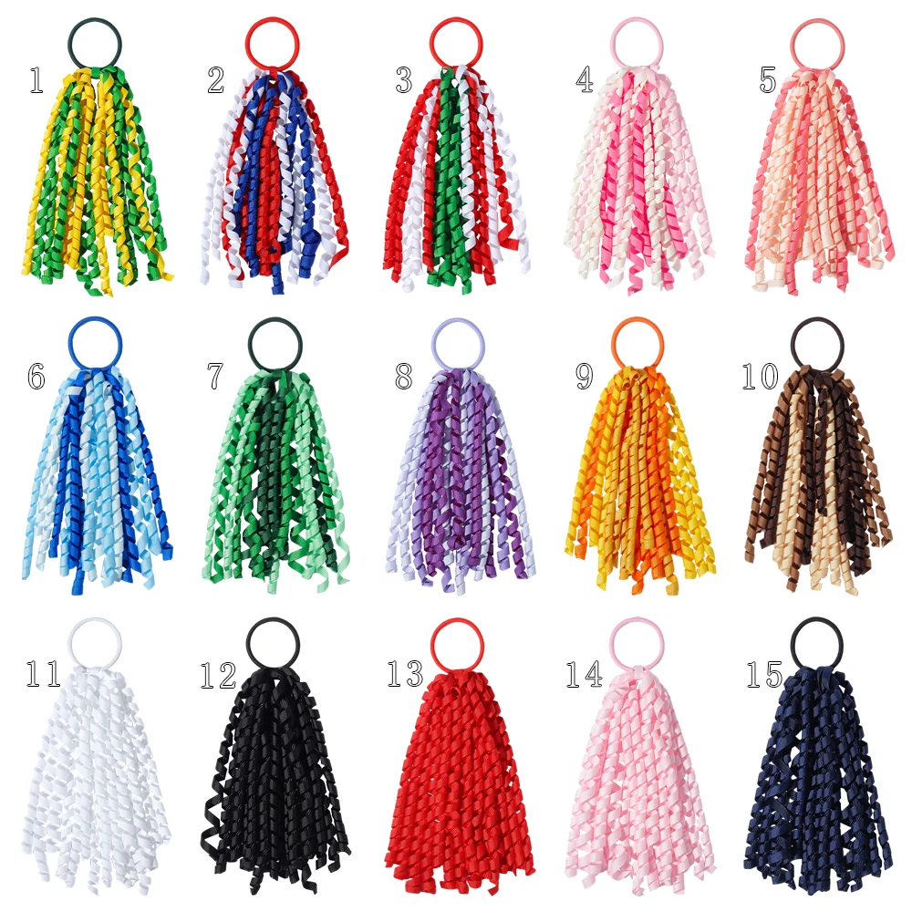 10PCS Woven Ribbon Tassel Headband Ponytail Rolled Ribbon Elastic Holiday Party Decoration Headband Children's Hair Accessories
10PCS Woven Ribbon Tassel Headband Ponytail Rolled Ribbon Elastic Holiday Party Decoration Headband Children's Hair Accessories