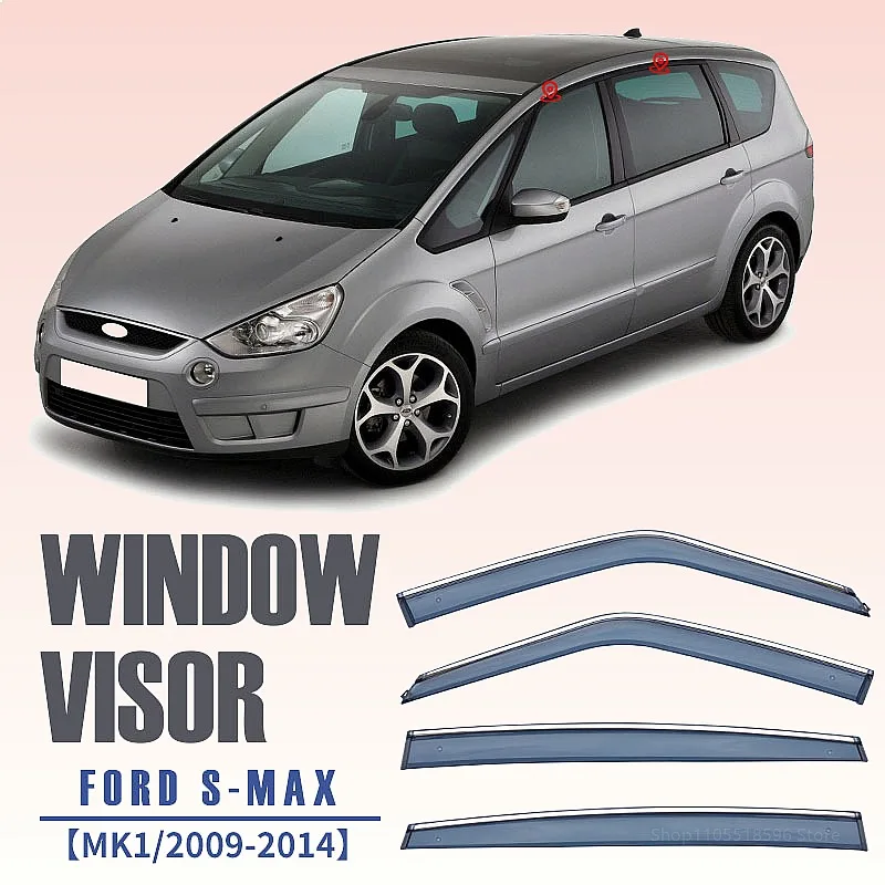For Ford S-Max 2009-2014 Car Window Visor Rain Sun Shade Side Deflector Auto Accessories
For Ford S-Max 2009-2014 Car Window Visor Rain Sun Shade Side Deflector Auto Accessories