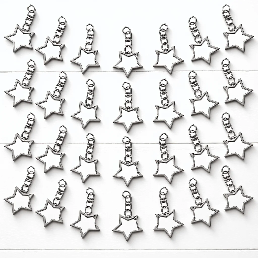 60pcs Star Shaped Keychain Buckles Snap Hooks Diy Key Ring Pendant Accessories Alloy Lobster Clasps Swivel Hooks For Lanyard
60pcs Star Shaped Keychain Buckles Snap Hooks Diy Key Ring Pendant Accessories Alloy Lobster Clasps Swivel Hooks For Lanyard