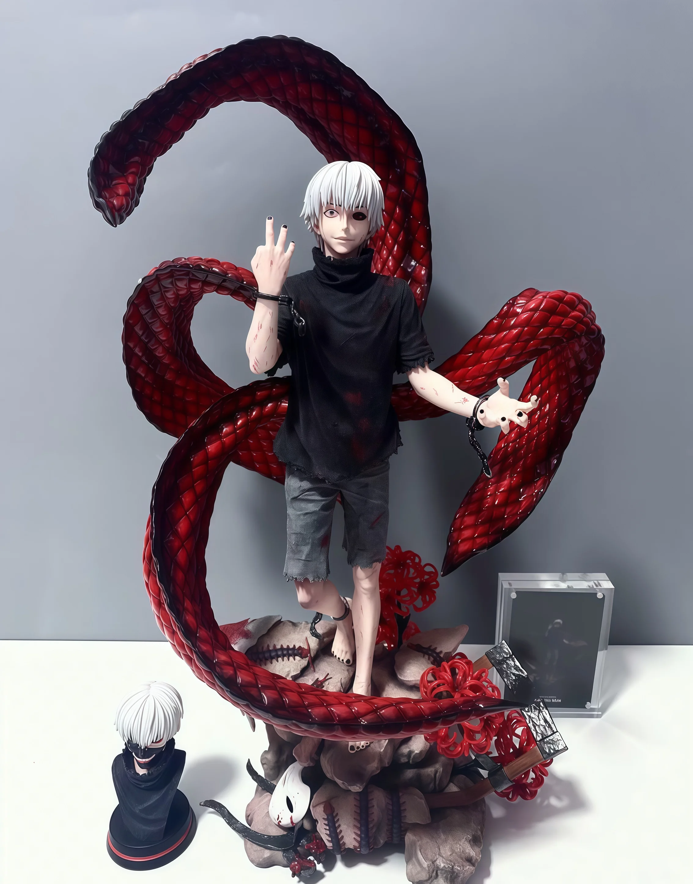 Аниме-фигурки Канеки Кена из Tokyo Ghoul, модные игрушки, аниме-статуэтки, украшения для стола и подарки на день рождения.
Аниме-фигурки Канеки Кена из Tokyo Ghoul, модные игрушки, аниме-статуэтки, украшения для стола и подарки на день рождения.