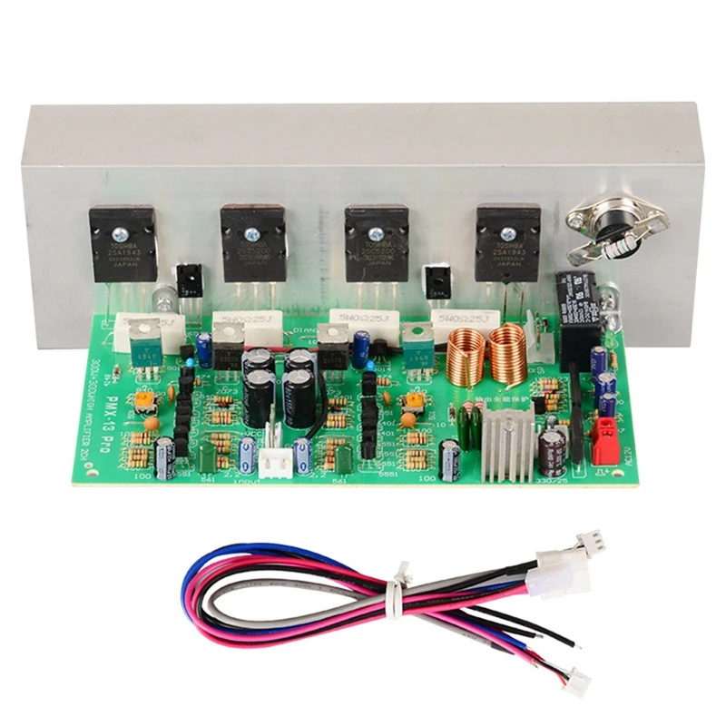 PMX-300W Плата усилителя 2saeas/C5200 300 Вт + 300 Вт с контролем температуры, 2,0 каналов, HIFI музыкальный усилитель звука, прочный
PMX-300W Плата усилителя 2saeas/C5200 300 Вт + 300 Вт с контролем температуры, 2,0 каналов, HIFI музыкальный усилитель звука, прочный