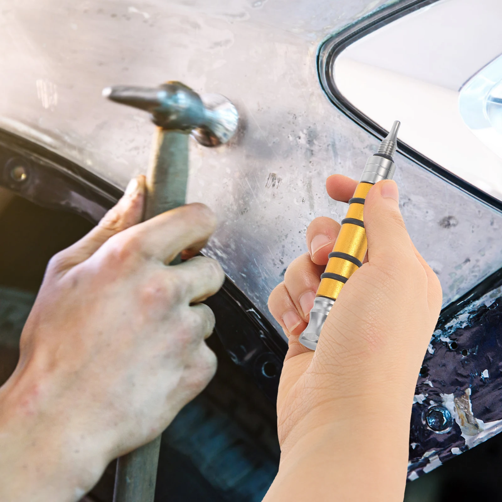 Tap Down Pen Compact Steel Auto Dent Removal Tool Surface Repair Automotive Tools Tap Down Pen
Tap Down Pen Compact Steel Auto Dent Removal Tool Surface Repair Automotive Tools Tap Down Pen