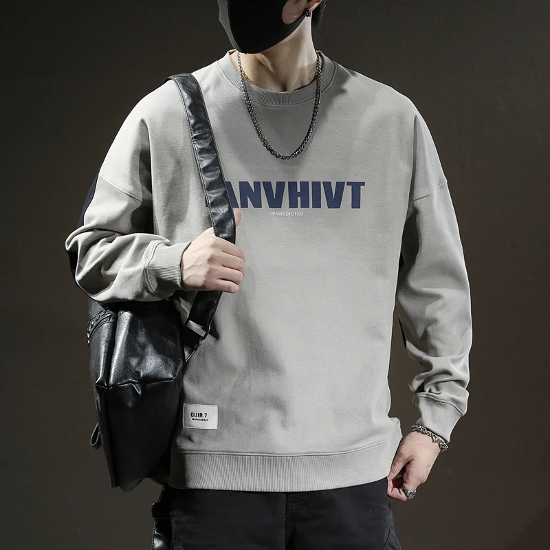 Autumn and Winter round Neck Sweater Men 2024 New Fashionable Letter Print Loose Street Trendy Casual Long-Sleeved Top
Autumn and Winter round Neck Sweater Men 2024 New Fashionable Letter Print Loose Street Trendy Casual Long-Sleeved Top