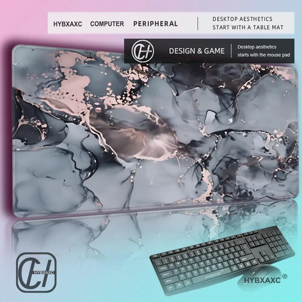 HYBXAXC Large Fashion Marble Mouse Pad desk Pad Rubber Gamer mousepad Desk Mat non-slip for Gaming accessories office work
HYBXAXC Large Fashion Marble Mouse Pad desk Pad Rubber Gamer mousepad Desk Mat non-slip for Gaming accessories office work