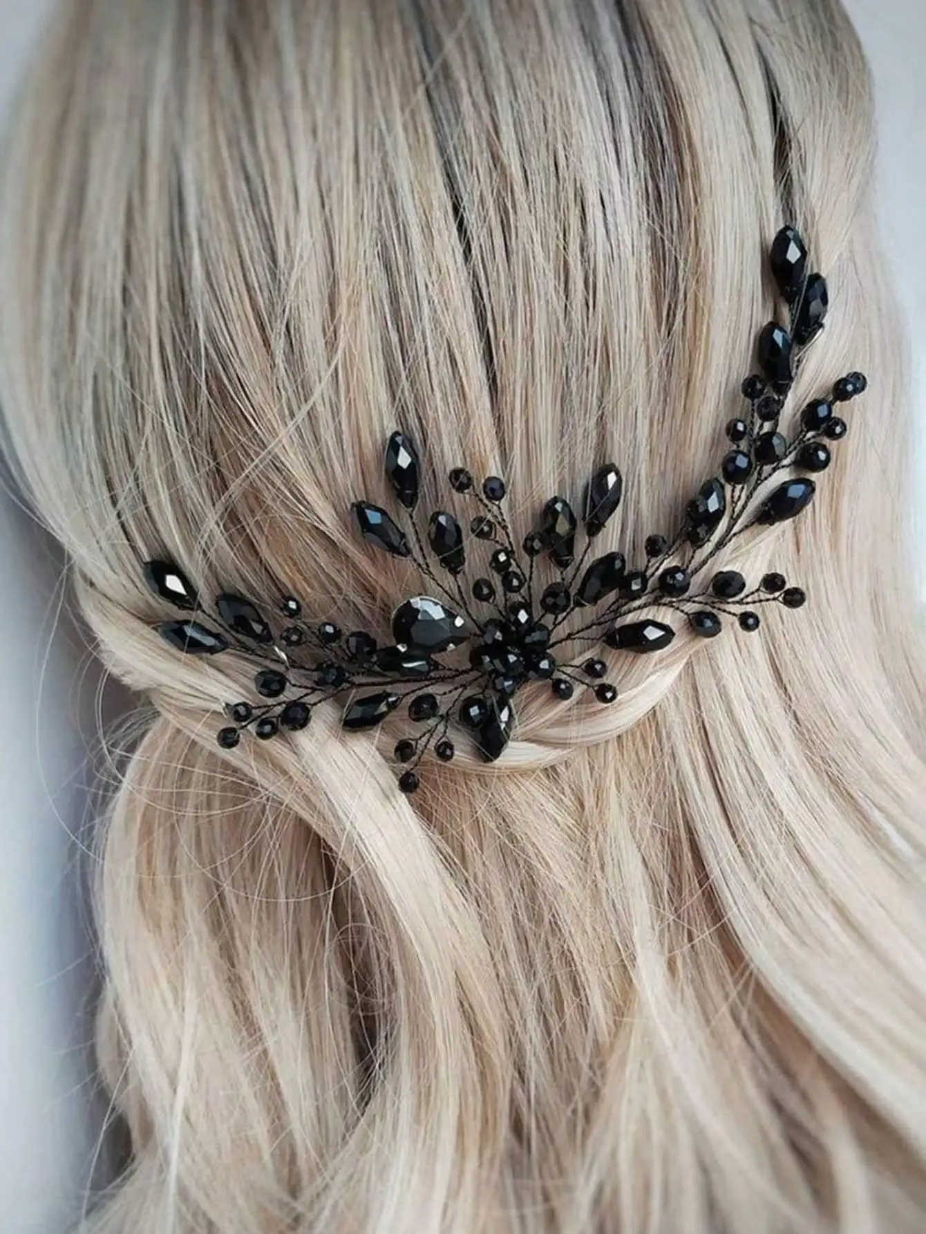 1pc Handmade Black Pearl Flower Headpiece, Wedding Bridal Hair Accessory Valentine's Day Accessories
1pc Handmade Black Pearl Flower Headpiece, Wedding Bridal Hair Accessory Valentine's Day Accessories