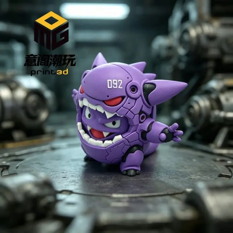 3D Printing Pokemon Gengar Doll Anime Action Figure Cute Toy Car Desktop Q Figurals Merchandise Decoration Models Birthday Gifts
3D Printing Pokemon Gengar Doll Anime Action Figure Cute Toy Car Desktop Q Figurals Merchandise Decoration Models Birthday Gifts