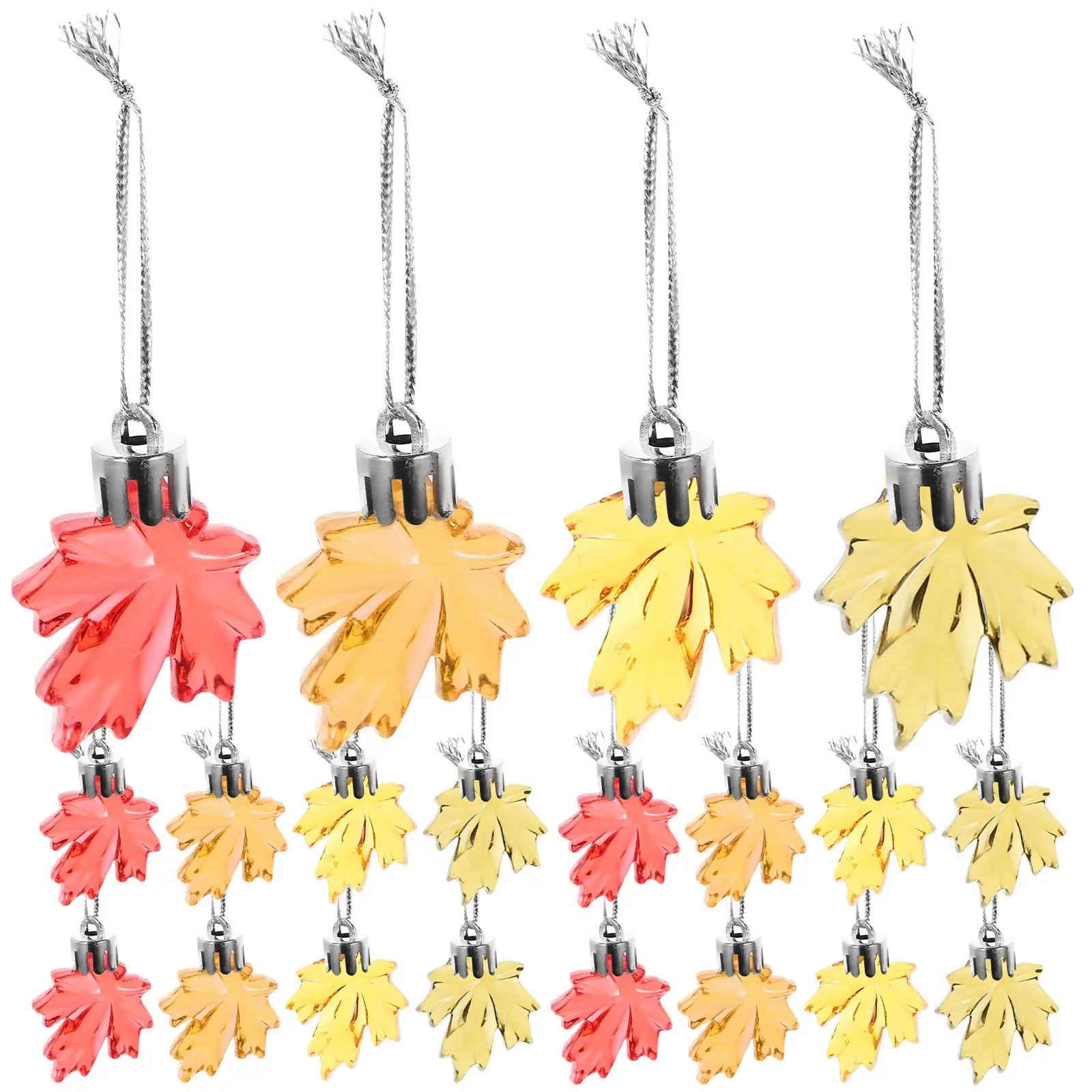 24 Pcs Maple Leaf Pendant Thanksgiving Hanging Decor Plastic Home naments DIY Accessories Storage Collectibles
24 Pcs Maple Leaf Pendant Thanksgiving Hanging Decor Plastic Home naments DIY Accessories Storage Collectibles