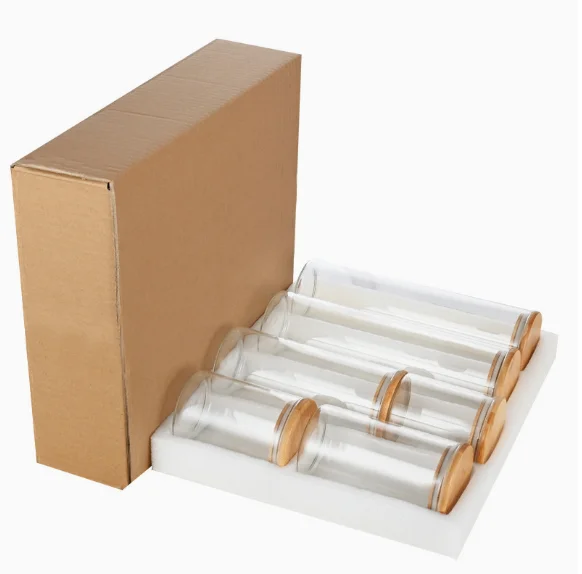 2026 Transparent High Borosilicate Glass Airtight Storage Jar Set with Bamboo Lid, Sealed Container for Nuts, Grains and Tea
2026 Transparent High Borosilicate Glass Airtight Storage Jar Set with Bamboo Lid, Sealed Container for Nuts, Grains and Tea