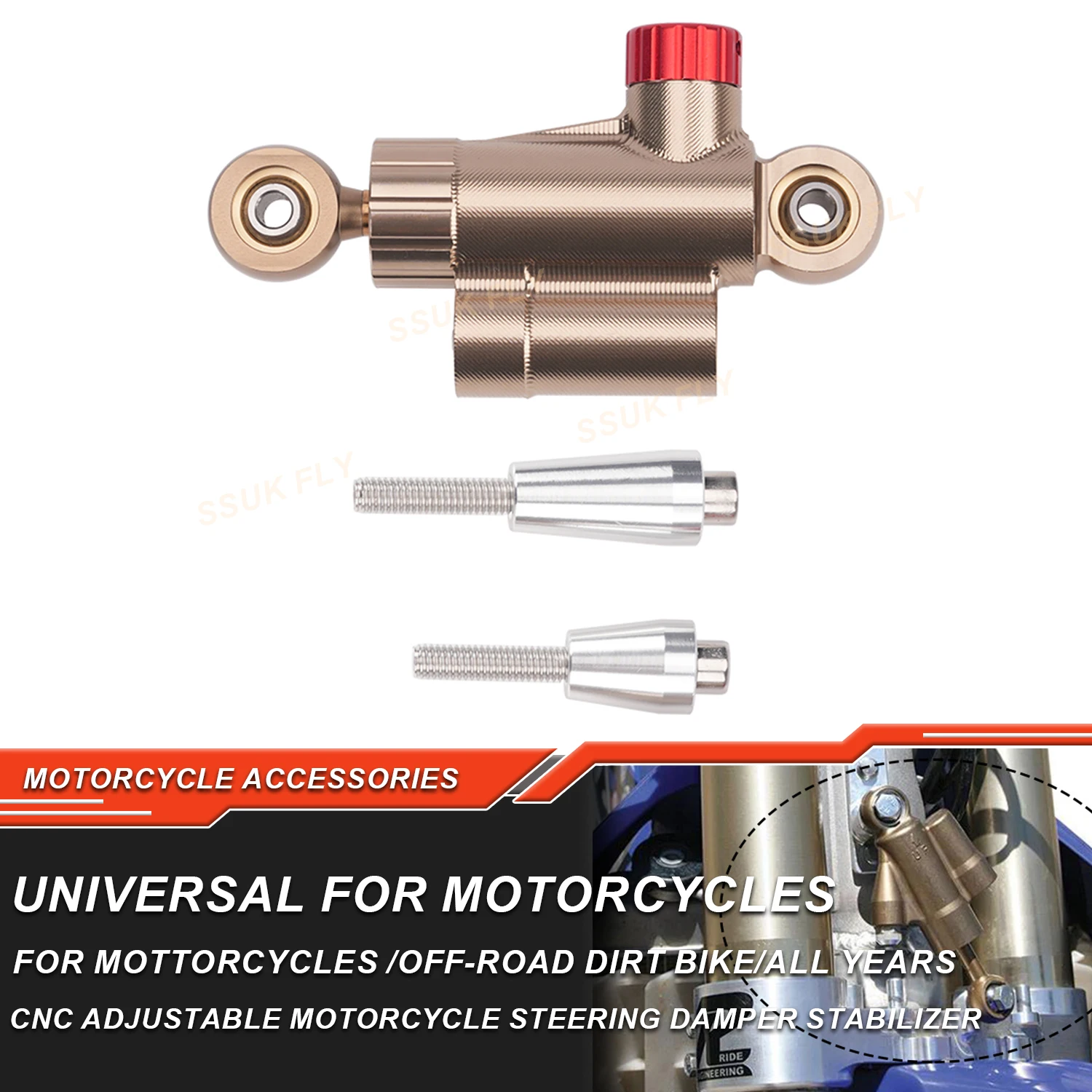 CNC Forging Aluminum Steering Damper for CRF150R CRF250R CRF450R Off-road Dirt Bike Accessories
CNC Forging Aluminum Steering Damper for CRF150R CRF250R CRF450R Off-road Dirt Bike Accessories