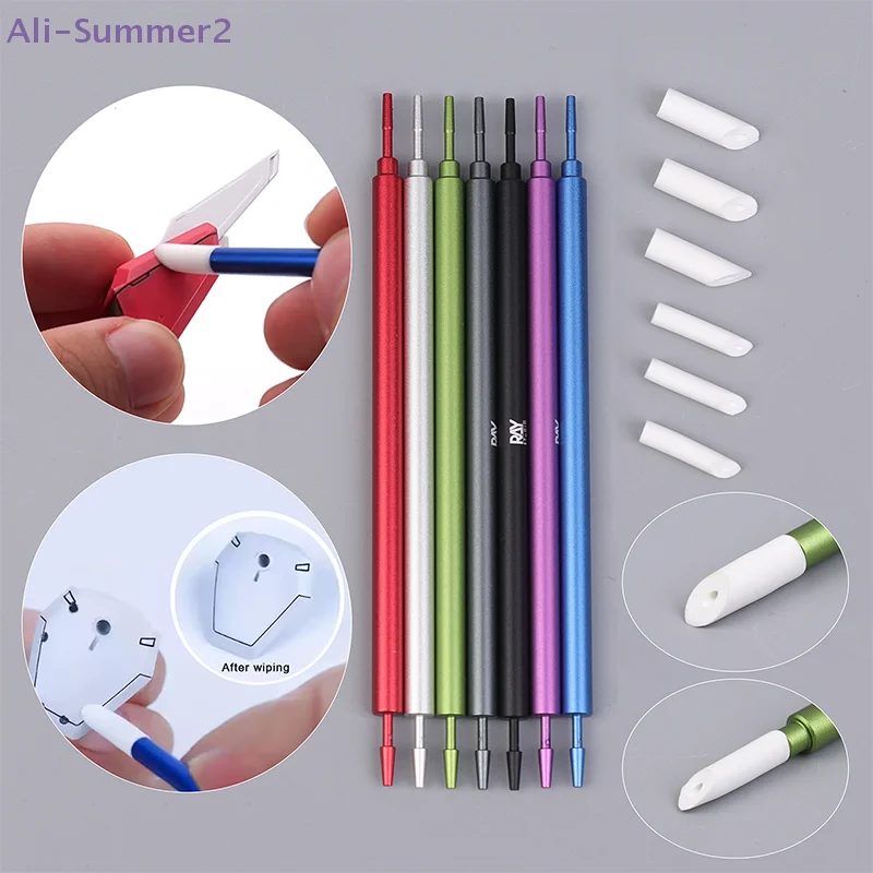 {Summer2} Металлический тампон для очистки от протечек с сменными ватными наконечниками для моделей, хобби и очистки панелей
{Summer2} Металлический тампон для очистки от протечек с сменными ватными наконечниками для моделей, хобби и очистки панелей