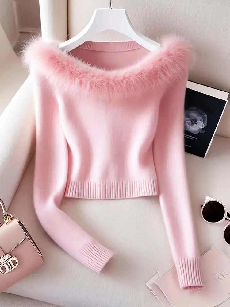Ladies' French elegant patchwork fur collar is designed with one-shoulder wool, which is suitable for daily travel and shopping.
Ladies' French elegant patchwork fur collar is designed with one-shoulder wool, which is suitable for daily travel and shopping.