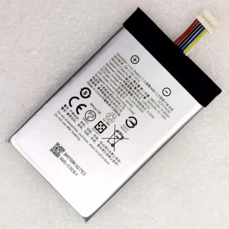 645482 For Logistics Monitoring Gateway GWS-CSCG1 Tablet Battery 3.85V 14.86Wh 3930mAh For ECS BAT8K ECS13-209- 495000 Table
645482 For Logistics Monitoring Gateway GWS-CSCG1 Tablet Battery 3.85V 14.86Wh 3930mAh For ECS BAT8K ECS13-209- 495000 Table