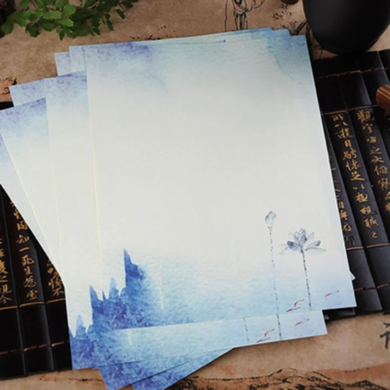 8pcs/set Vintage Traditional Chinese Painting Style Envelope Paper Retro Flower Letter Paper for Staff Kids Envelope Papers
8pcs/set Vintage Traditional Chinese Painting Style Envelope Paper Retro Flower Letter Paper for Staff Kids Envelope Papers