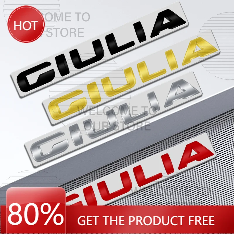 Hub Caps Car Decor Metal For Giulia Alfa Romeo Letter Emblem 3D Sticker Accessories Glossy Black Tail Rear Trunk Decals
Hub Caps Car Decor Metal For Giulia Alfa Romeo Letter Emblem 3D Sticker Accessories Glossy Black Tail Rear Trunk Decals