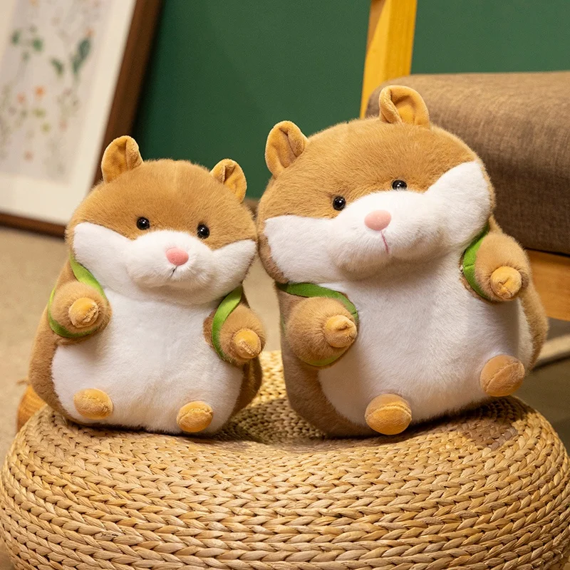 Новый Kawaii студенческий хомяк, плюшевые игрушки, мягкая пушистая кукла-хомяк, носить школьный рюкзак, прекрасный подарок на день рождения для семьи
Новый Kawaii студенческий хомяк, плюшевые игрушки, мягкая пушистая кукла-хомяк, носить школьный рюкзак, прекрасный подарок на день рождения для семьи