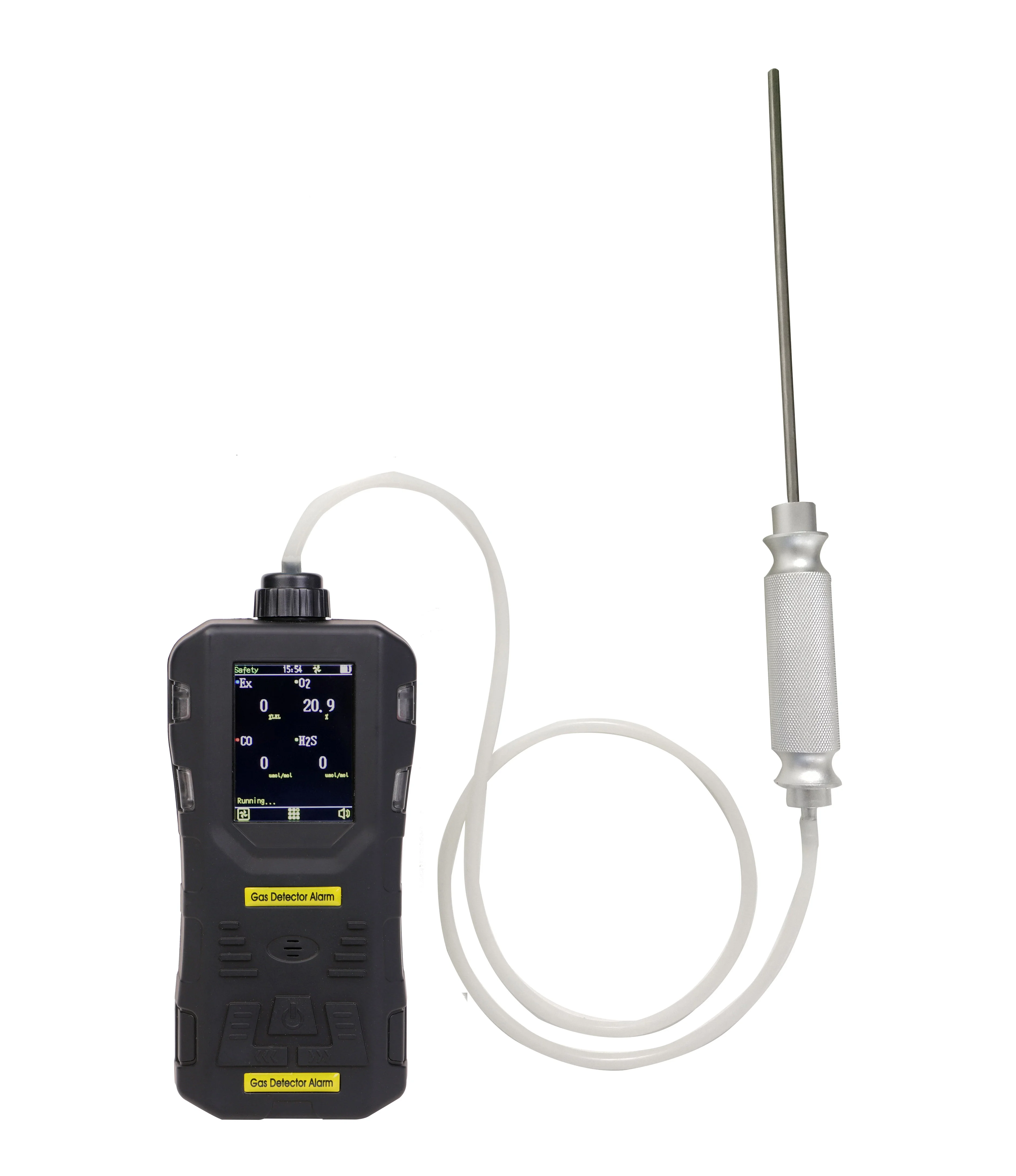 Gas Detector for Confined Space 4 Gas Personal Monitor Handheld Manhole Gas Detector
Gas Detector for Confined Space 4 Gas Personal Monitor Handheld Manhole Gas Detector
