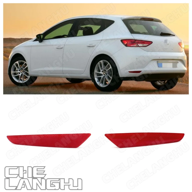 Rear Bumper Reflector Light For Seat Leon 2013 2014 2015 2016 Car accessories Tail Light Reflective Trim 5F0945105F 5F0945106F
Rear Bumper Reflector Light For Seat Leon 2013 2014 2015 2016 Car accessories Tail Light Reflective Trim 5F0945105F 5F0945106F