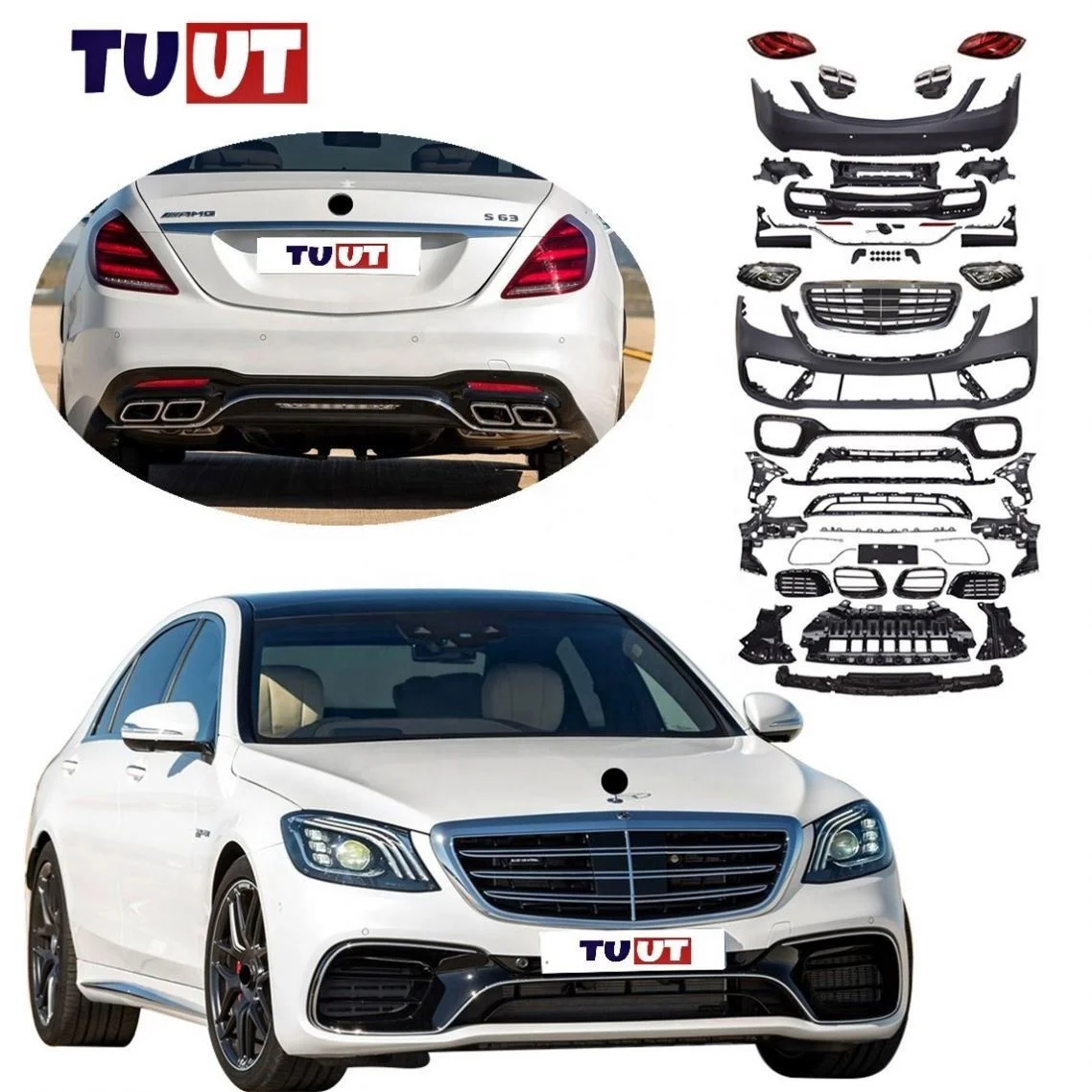 Auto Facelift Refit Body Kit with headlight For Mercedes-Benz S-Class W222 2014 2015 2016 2017 2018 Upgrade to Racing S63 AMG
Auto Facelift Refit Body Kit with headlight For Mercedes-Benz S-Class W222 2014 2015 2016 2017 2018 Upgrade to Racing S63 AMG