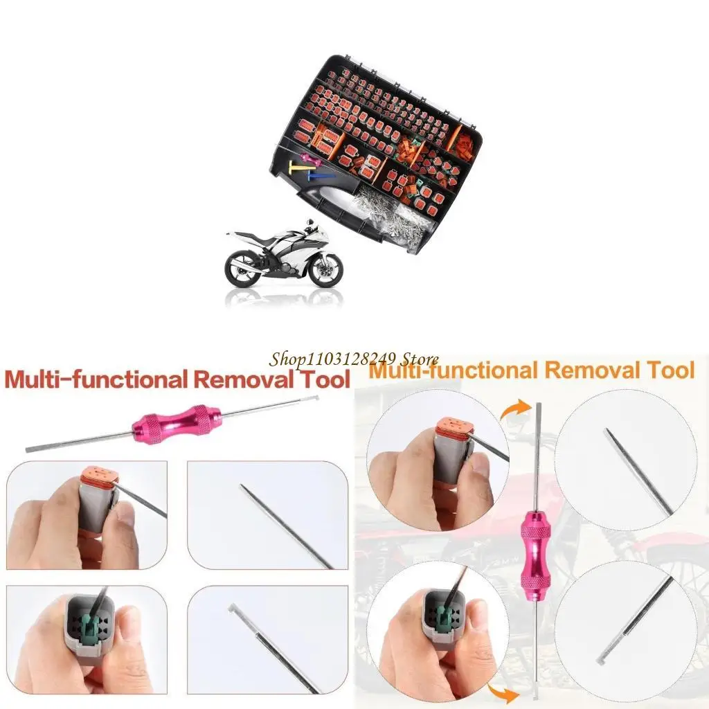 N5KD Electrical Connector Set With 603Pieces, Featuring 2 to 12 Pin Size And Handy Removal Tool Accessory For DIYer Projects
N5KD Electrical Connector Set With 603Pieces, Featuring 2 to 12 Pin Size And Handy Removal Tool Accessory For DIYer Projects