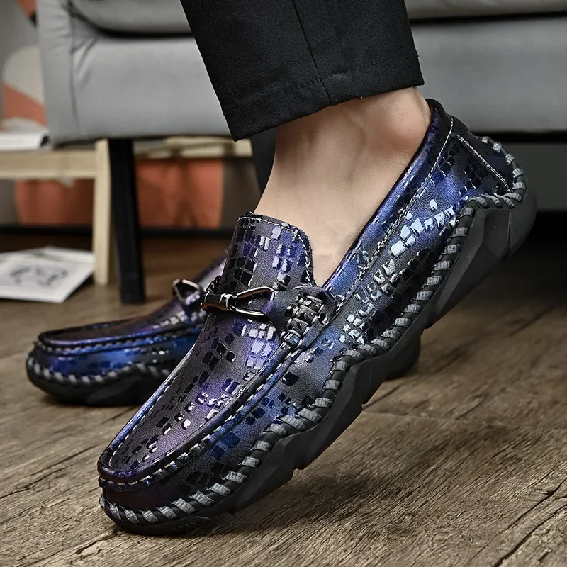 Men Classic Moccasins Luxury Handmade Designer Soft Bottom Men Loafers Genuine Leather Casual Shoes Brand Men Flats Boat Shoes
Men Classic Moccasins Luxury Handmade Designer Soft Bottom Men Loafers Genuine Leather Casual Shoes Brand Men Flats Boat Shoes