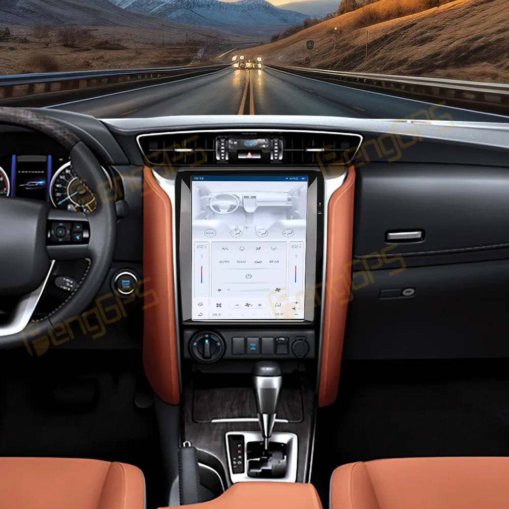 12,1-дюймовый автомобильный радиоприемник Qualcomm Android13 с вертикальным экраном для TOYOTA Fortuner 2016-2022, автомобильный мультимедийный GPS-плеер Carplay, блок
12,1-дюймовый автомобильный радиоприемник Qualcomm Android13 с вертикальным экраном для TOYOTA Fortuner 2016-2022, автомобильный мультимедийный GPS-плеер Carplay, блок