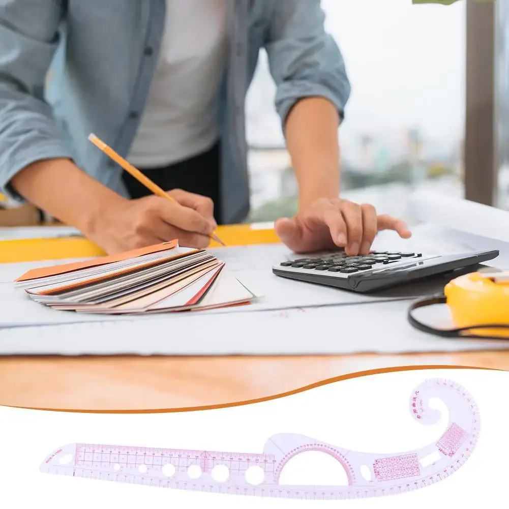 Sewing Measure Tailor Ruler Tools Soft Plastic Comma Shaped Curve Portable Measure Accurately Tools Ruler for Clothing
Sewing Measure Tailor Ruler Tools Soft Plastic Comma Shaped Curve Portable Measure Accurately Tools Ruler for Clothing