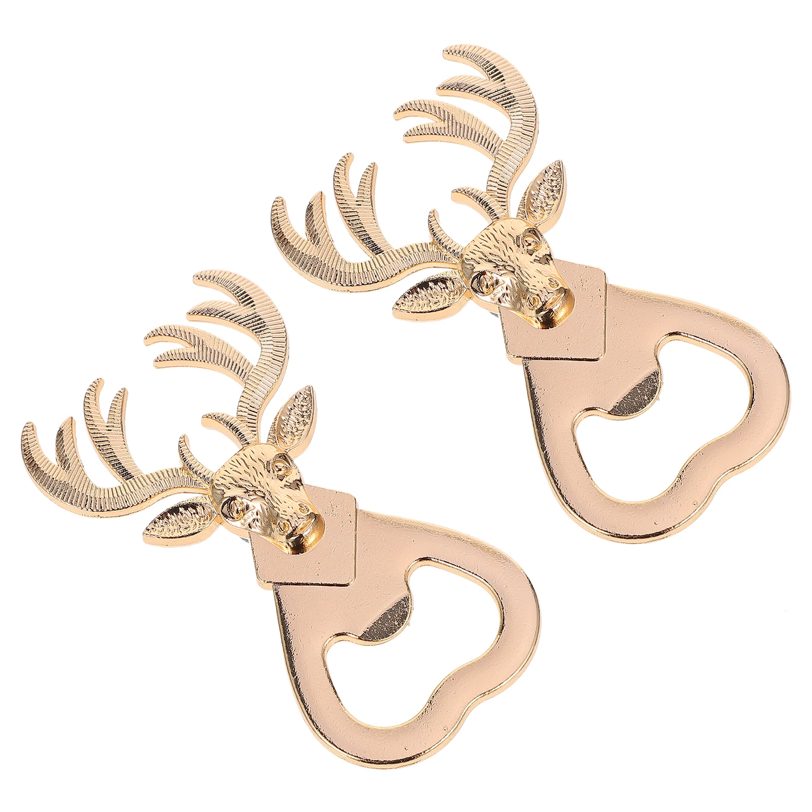 2Pcs Deer Head Bottle Opener Stainless Steel Beer Opening Tool Creative Lid Remover Xmas Gift Wedding Christmas Party
2Pcs Deer Head Bottle Opener Stainless Steel Beer Opening Tool Creative Lid Remover Xmas Gift Wedding Christmas Party