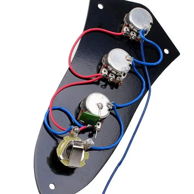 Комплект проводки для Precision Bass, прямая замена для бас-гитары J-Style
Комплект проводки для Precision Bass, прямая замена для бас-гитары J-Style