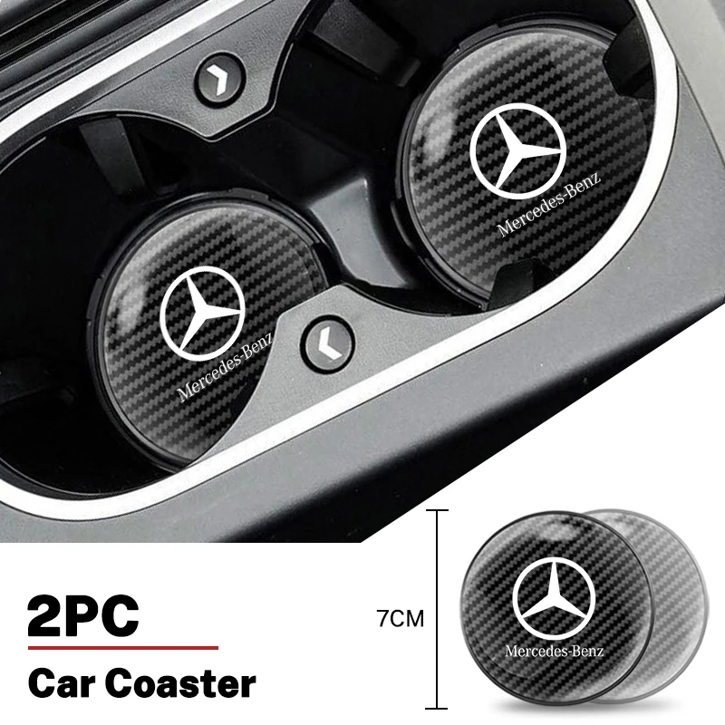 2Pcs Car Anti-noise Coaster Mat Carbon Water Cup Pad Interior Accessory For Mercedes Benz AMG W176 W212 W168 W222 W204 W190 C300
2Pcs Car Anti-noise Coaster Mat Carbon Water Cup Pad Interior Accessory For Mercedes Benz AMG W176 W212 W168 W222 W204 W190 C300