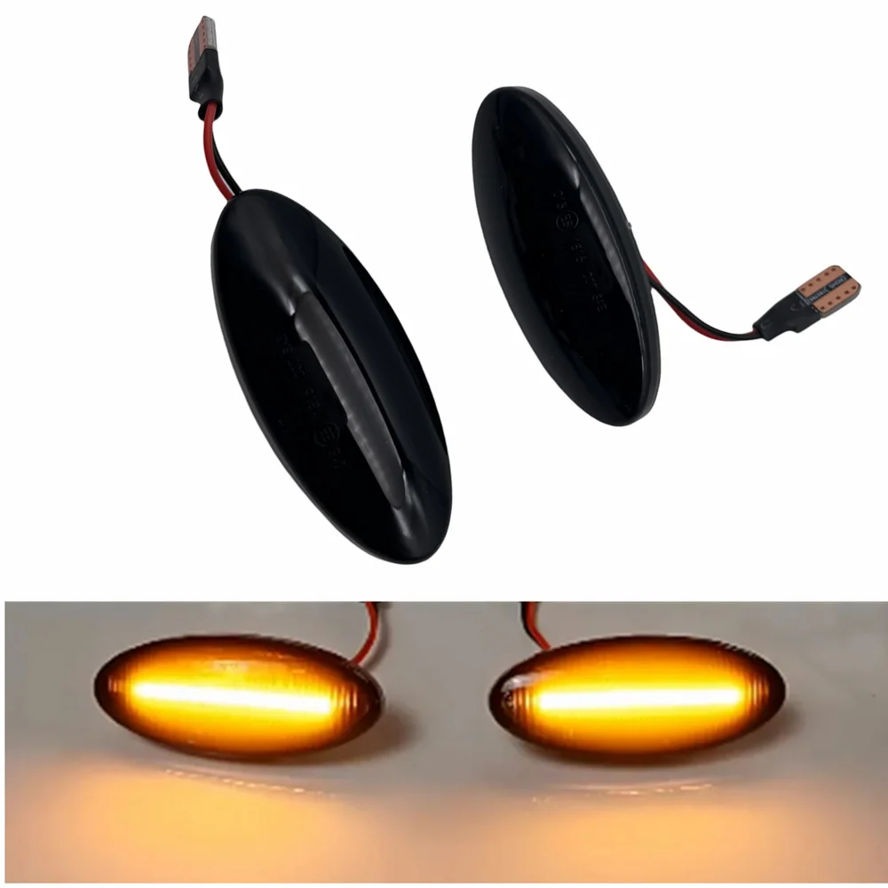2PCS New Dynamic LED Side Marker Light Turn Signal Sequential Blinker Lamp For Opel Vauxhall Vectra B MK1 Car Accessories
2PCS New Dynamic LED Side Marker Light Turn Signal Sequential Blinker Lamp For Opel Vauxhall Vectra B MK1 Car Accessories