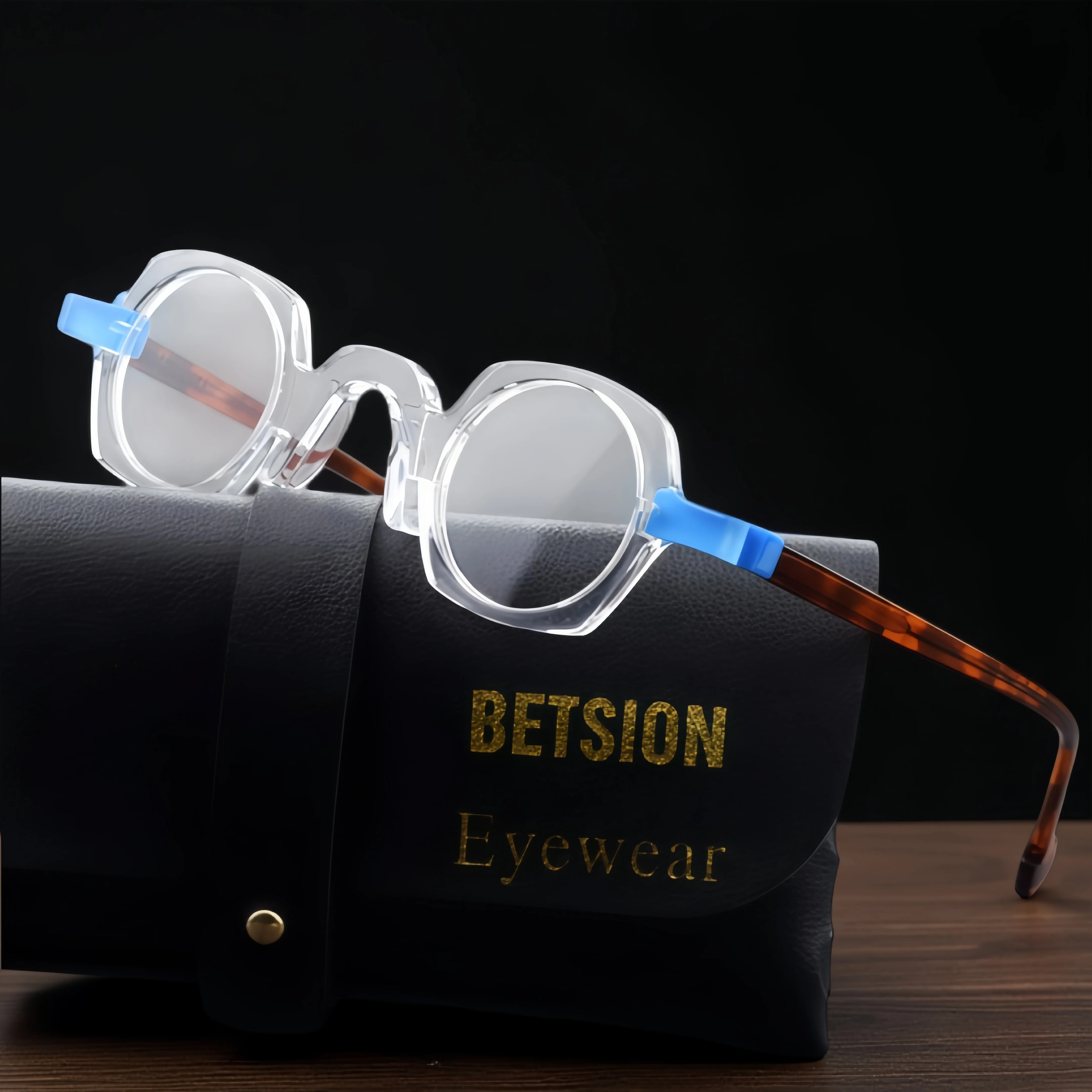 BETSION Retro Acetate Eyeglass Frames Small round Classic Luxury Colorful Men Women Trendy Daily Spectacles #21255
BETSION Retro Acetate Eyeglass Frames Small round Classic Luxury Colorful Men Women Trendy Daily Spectacles #21255