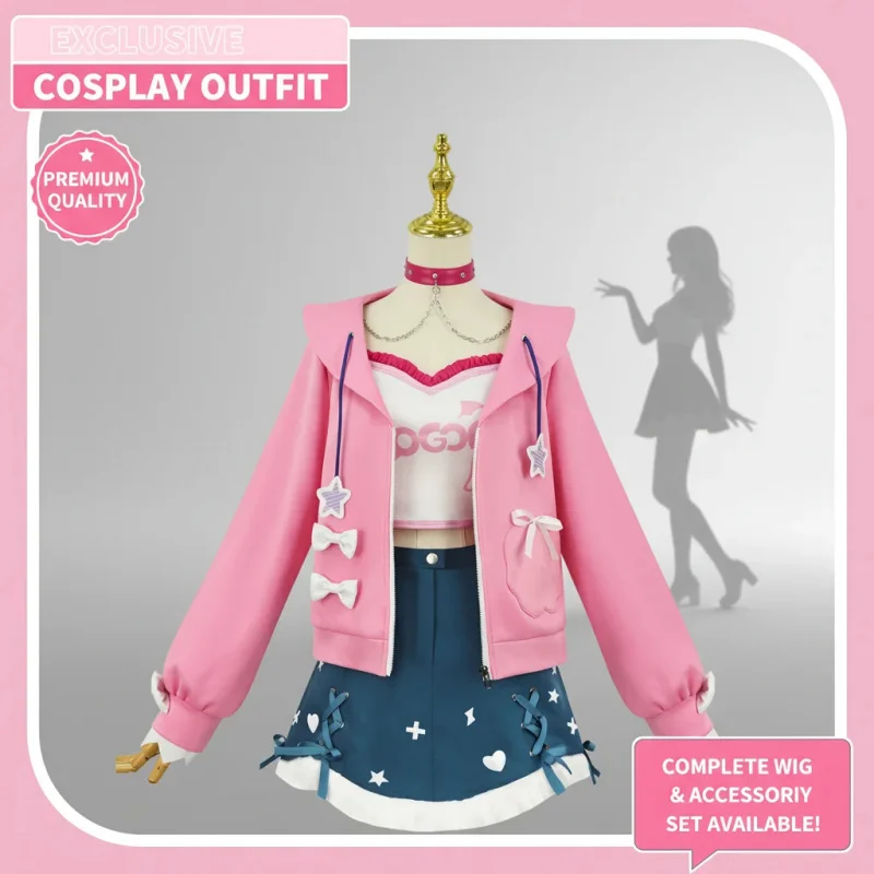Hololive Mococo Cosplay Costume Fuwawa Outfit Suit Wig Party Dress Coat for Women Anime Vtuber Set
Hololive Mococo Cosplay Costume Fuwawa Outfit Suit Wig Party Dress Coat for Women Anime Vtuber Set
