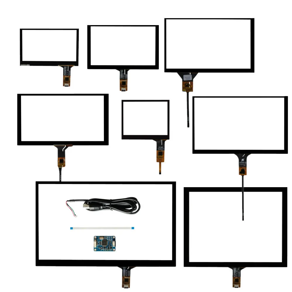 3.5/4.3/5/7/6.2/8/9/10.1 inch computer USB drive capacitive handwriting touch screen glass panel USB Plug and play
3.5/4.3/5/7/6.2/8/9/10.1 inch computer USB drive capacitive handwriting touch screen glass panel USB Plug and play